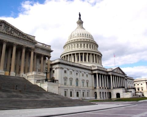 The U.S Capitol building.