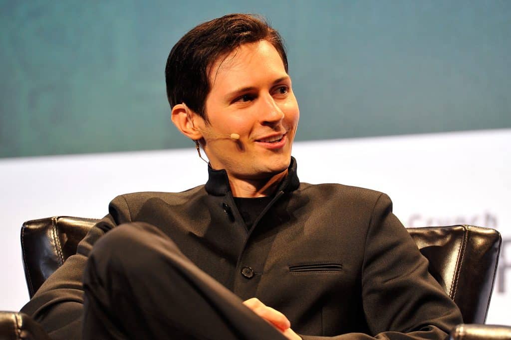 Pavel Durov, founder of Telegram.