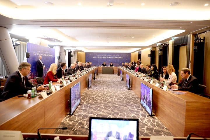 The EU-Western Balkans summit.