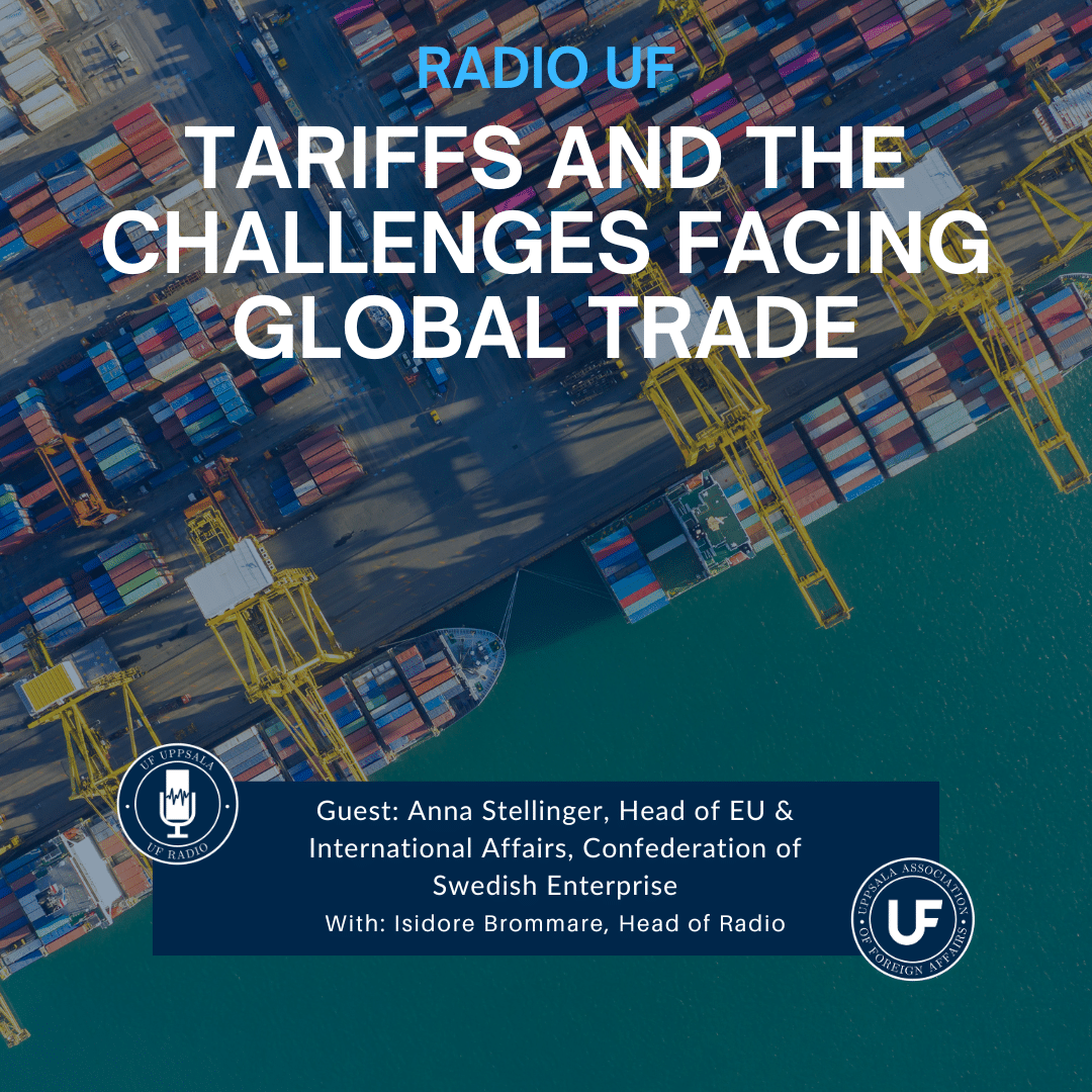 Crates being unloaded at a harbour.